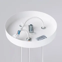 Lampa wisząca PRYSM 3P biała