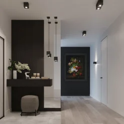 Lampa wisząca QUAD 1 czarny