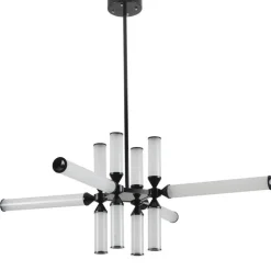 Lampa wisząca QUADRO-12 LED czarna