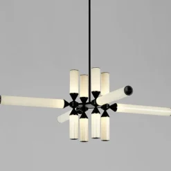 Lampa wisząca QUADRO-12 LED czarna