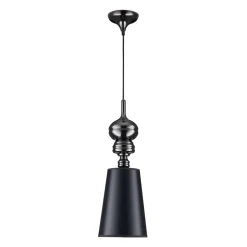 Lampa wisząca QUEEN-1 czarna 18 cm