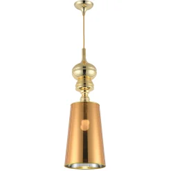 Lampa wisząca QUEEN złota 25 cm