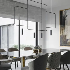 Lampa wisząca RANA 1 czarna