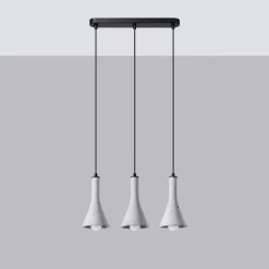 Lampa wisząca REA 3L beton