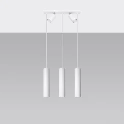 Lampa wisząca RING 3 biały