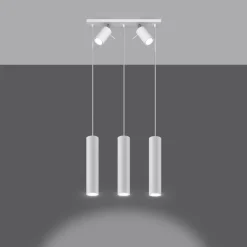 Lampa wisząca RING 3 biały