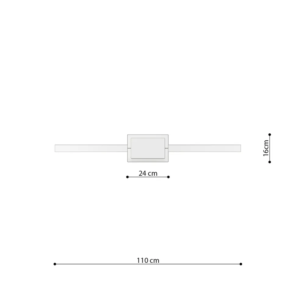 Lampa wisząca RIO 110 czarny LED 3000K