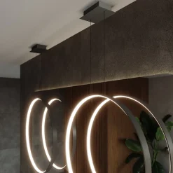 Lampa wisząca RIO 55 czarny LED 3000K