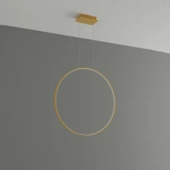 Lampa wisząca RIO 78 złota LED 3000K