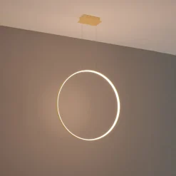 Lampa wisząca RIO 78 złota LED 3000K