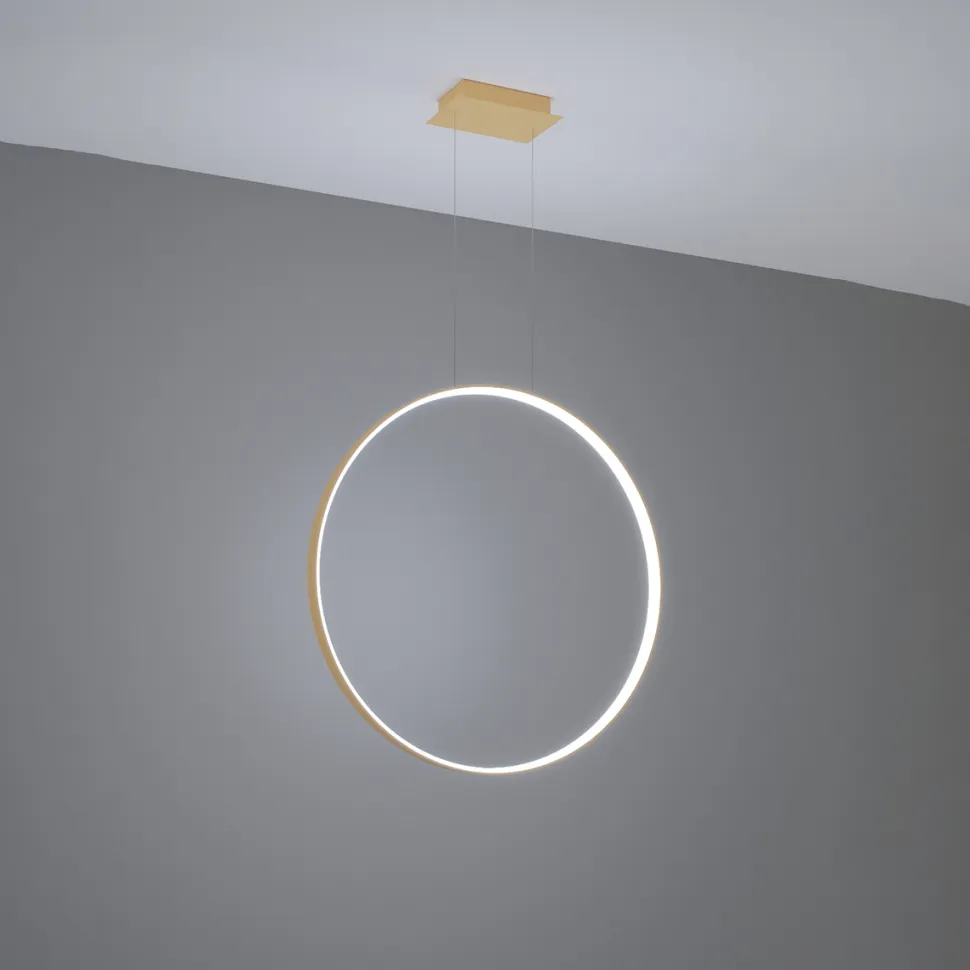 Lampa wisząca RIO 78 złota LED 4000K