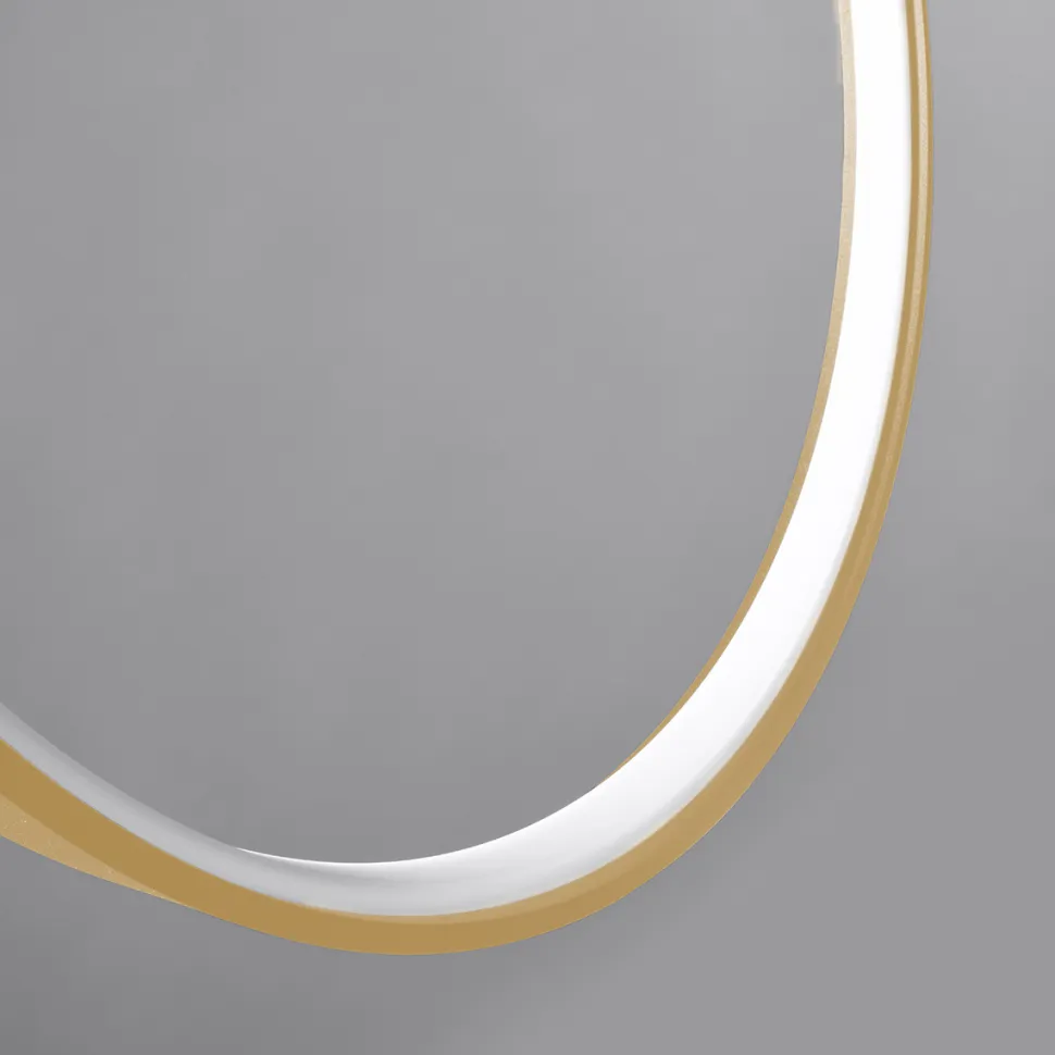 Lampa wisząca RIO 78 złota LED 4000K