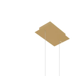 Lampa wisząca RIO 78 złota LED 4000K