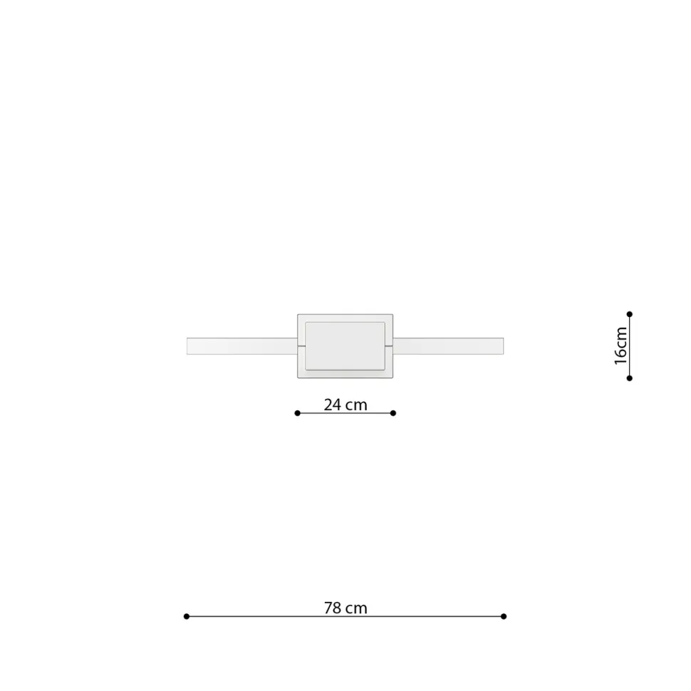 Lampa wisząca RIO 78 złota LED 4000K
