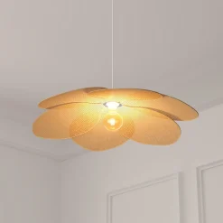 Lampa wisząca Rym 62 cm naturalna