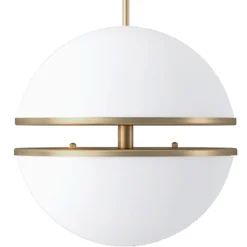 Lampa wisząca SFERA-3 LED złota 50 cm