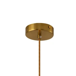 Lampa wisząca SFERA-1 LED złota 20 cm