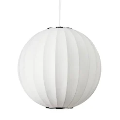 Lampa wisząca SILK biała 30 cm
