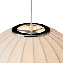 Lampa wisząca SILK biała 30 cm