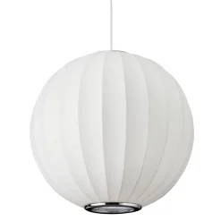 Lampa wisząca SILK biała 40 cm