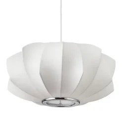 Lampa wisząca SILK V-shape biała 45 cm