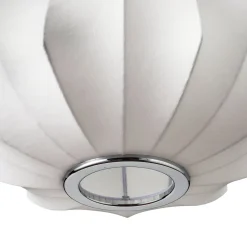 Lampa wisząca SILK V-shape biała 45 cm