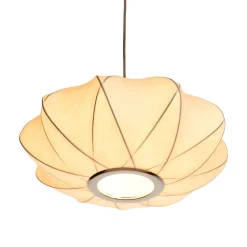 Lampa wisząca SILK X-shape biała 40 cm