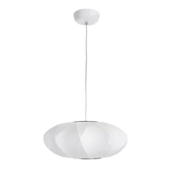 Lampa wisząca SILK X-shape biała 40 cm