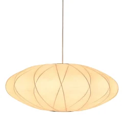 Lampa wisząca SILK X-shape biała 60 cm