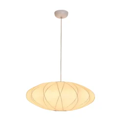 Lampa wisząca SILK X-shape biała 60 cm