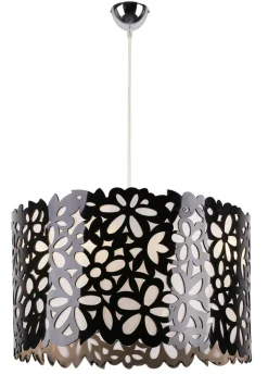 Lampa wisząca Simona 2 40x120 3x40W E14  czarny