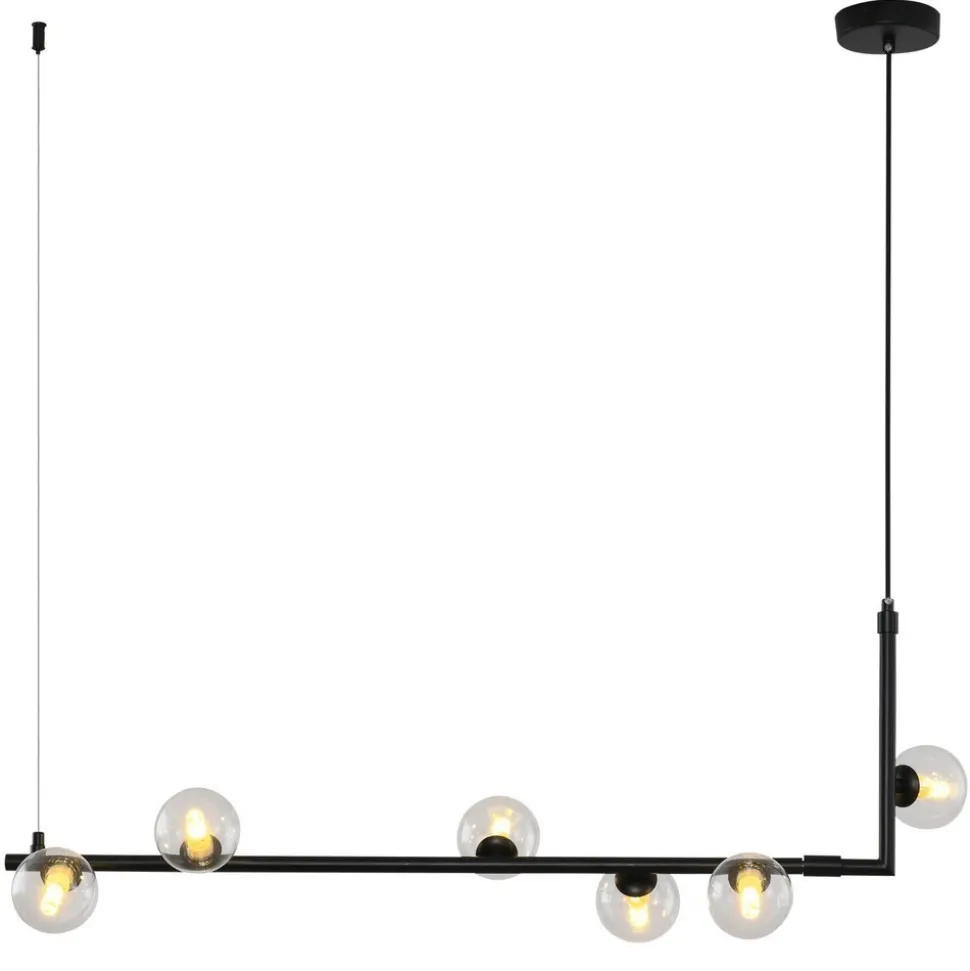 Lampa wisząca SIMPLY czarna 90 cm