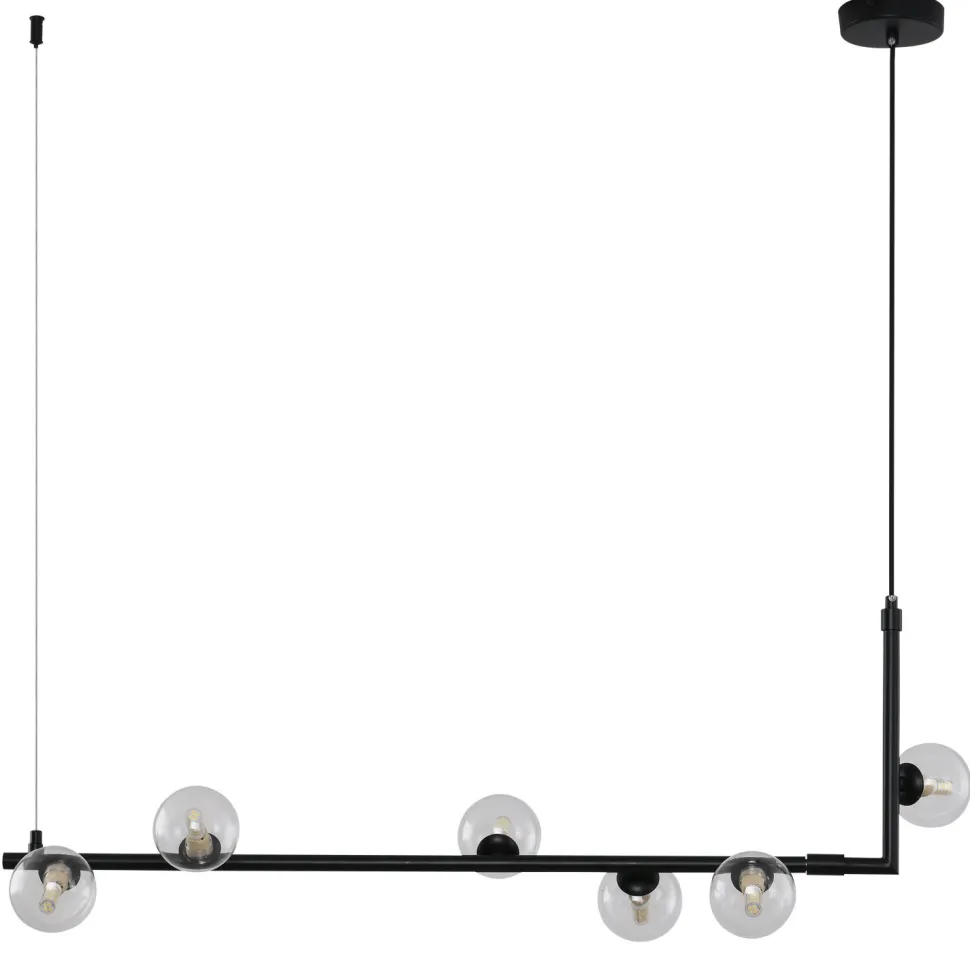 Lampa wisząca SIMPLY czarna 90 cm