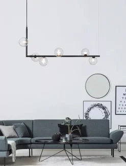 Lampa wisząca SIMPLY czarna 90 cm