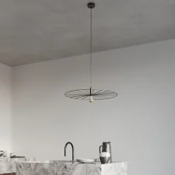 Lampa wisząca SIRKEL 60 czarny