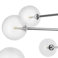 Lampa wisząca SOLA chrom 75 cm