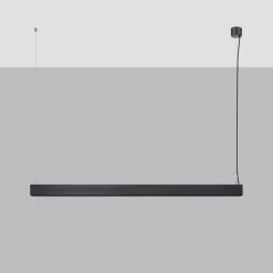 Lampa wisząca SOREN czarna LED 3000K