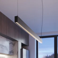 Lampa wisząca SOREN czarna LED 3000K