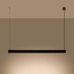 Lampa wisząca SOREN czarna LED 3000K