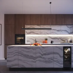 Lampa wisząca SOREN czarna LED 3000K