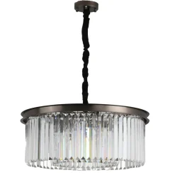 Lampa wisząca SPARKLE ROUND antracyt 60cm