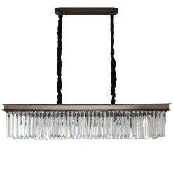 Lampa wisząca SPARKLE SINGLE antracyt szczotkowany 100 cm