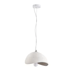 Lampa wisząca STONE biała 30 cm