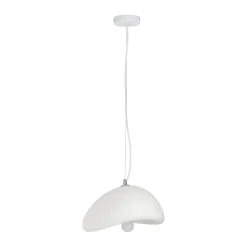Lampa wisząca STONE biała 30 cm