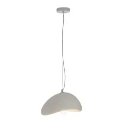 Lampa wisząca STONE biała 30 cm