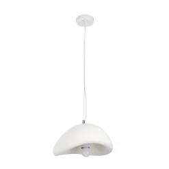 Lampa wisząca STONE biała 30 cm