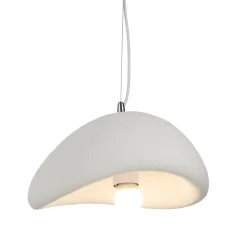 Lampa wisząca STONE biała 30 cm