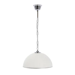 Lampa wisząca Sugar 1x60W E27  chromowy/srebrny