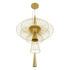 Lampa wisząca SUSSO L złota 60 cm