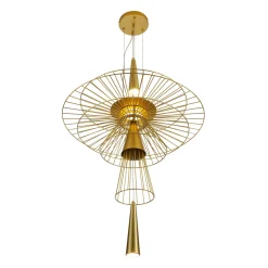 Lampa wisząca SUSSO L złota 60 cm